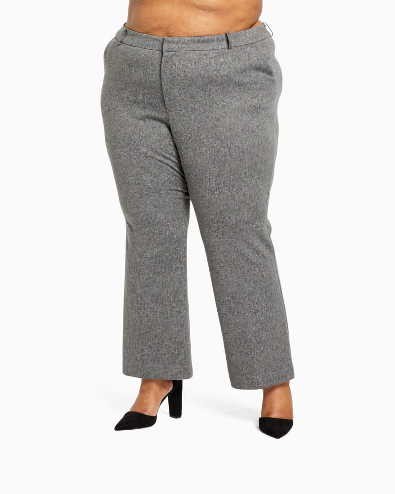 Front of plus size Devonport High Rise Bootcut Trouser by Kut From The Kloth | Dia&Co | dia_product_style_image_id:116542